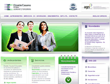 Tablet Screenshot of ecya.com.ar